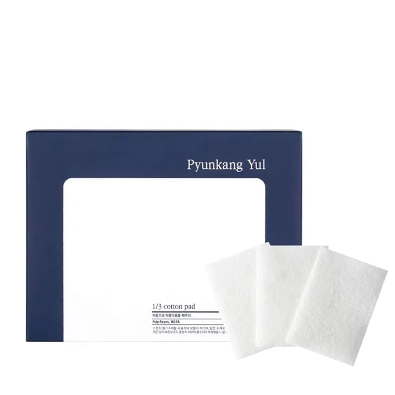 Pyunkang Yul 1/3 Cotton Pad 160 шт — Бавовняні косметичні ватні диски/пади