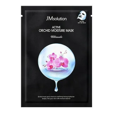Тканинна маска з екстрактом орхідеї - JMSOLUTION Active Orchid Moisture Mask Ultimate, 1 шт