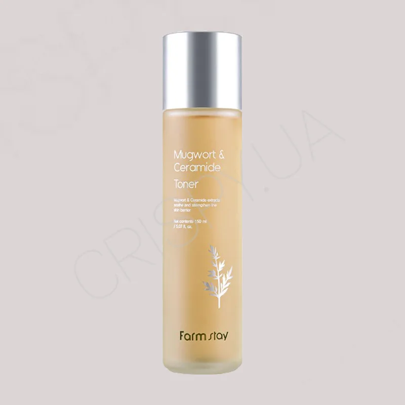 Тонер для обличчя з полином та церамідами Farmstay Mugwort Ceramide Toner - 150 мл