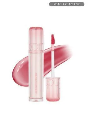 rom&nd The Juicy Lasting Tint – ОНОВЛЕНИЙ сяючий тінт для губ 23 Peach Peach Me