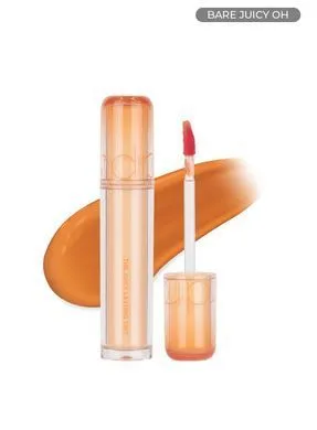 rom&nd The Juicy Lasting Tint – ОНОВЛЕНИЙ сяючий тінт для губ 24 Bare Juicy Oh