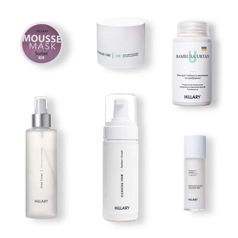 Набір для догляду за сухою та чутливою шкірою восени Autumn Dry Skin Care