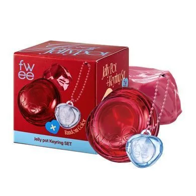 FWEE Keyring Lip&Cheek Glowy Jelly Pot – желе для губ і щік з брелком JC03 Juicy Punch