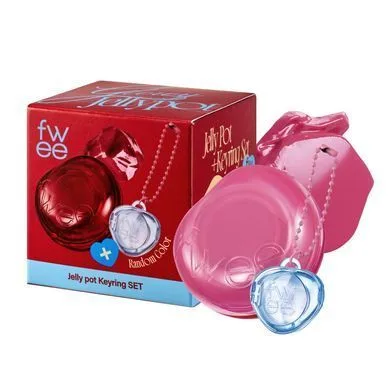 FWEE Keyring Lip&Cheek Glowy Jelly Pot – желе для губ і щік з брелком JP02 Lolly