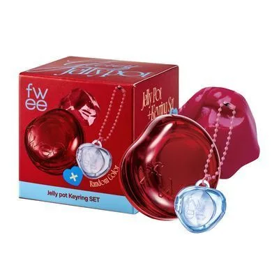 FWEE Keyring Lip&Cheek Glowy Jelly Pot – желе для губ і щік з брелком JR02 Sourgummy