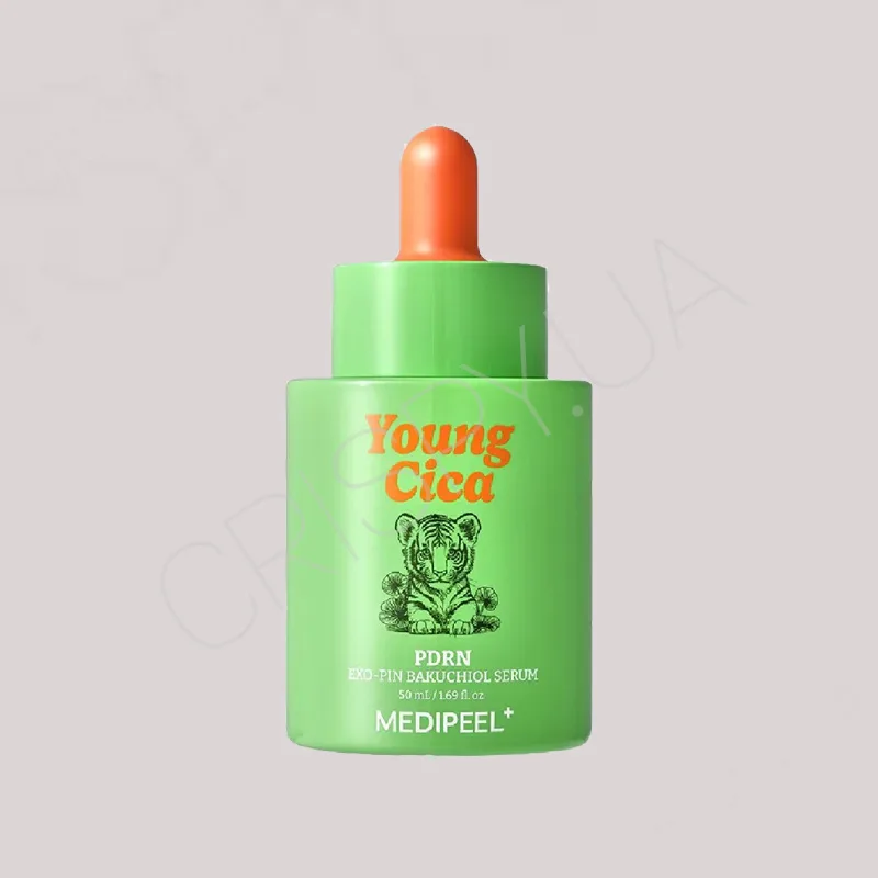 Сироватка зміцнююча з бакучіолом та PDRN - Medi Peel Young Cica PDRN Exo-Pin Bakuchiol Serum, 50 мл