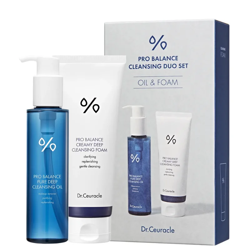 Dr.Ceuracle Pro Balance Cleansing Duo Set — Набір для двоетапного очищення шкіри
