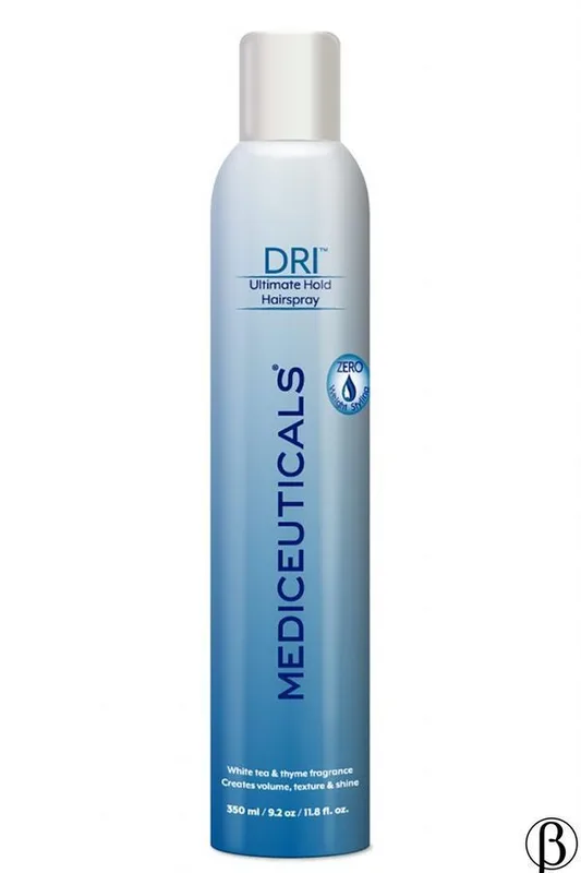 DRI Ultimate Hold Hairspray | невагомий лак для волосся оптимальної фіксації MEDICEUTICALS