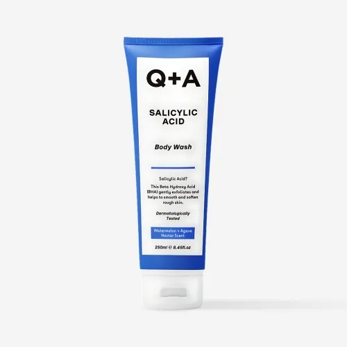 Гель для очищення тіла з саліциловою кислотою 250 мл Q+A salicylic acid body wash