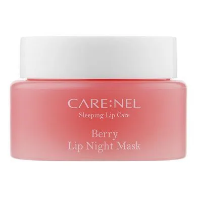Маска нічна зволожуюча для губ з ароматом лісових ягід - CARENEL Berry Lip Night Mask, 23 г