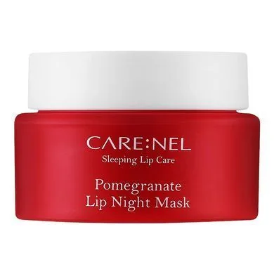 Маска для губ з екстрактом граната - CARENEL Pomegranate Lip Night Mask, 23 г