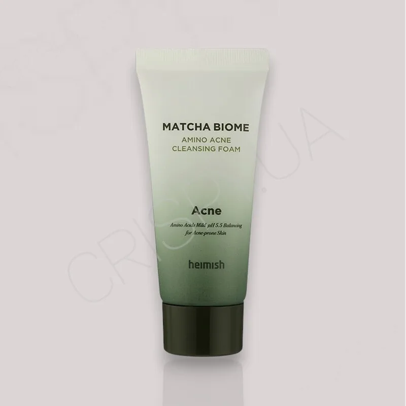 Кремова пінка для проблемної шкіри Heimish Matcha Biome Amino Acne Cleansing Foam - 150 г