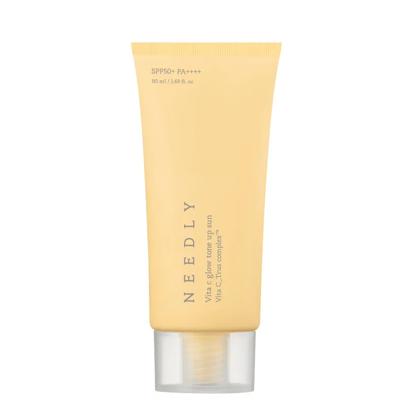 Needly Vita C Glow Tone Up Sun SPF 50+ PA++++ 50 мл — Сонцезахисний крем з ефектом освітлення та сяйва