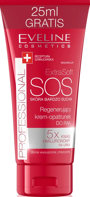 Eveline Cosmetics Extra Soft SOS крем для рук для сухої шкіри 100 мл