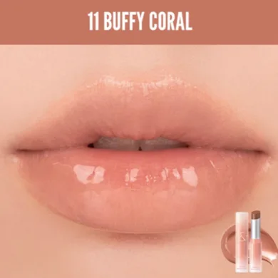 rom&nd Glasting Melting Balm – бальзам для губ 11 Buffy Coral