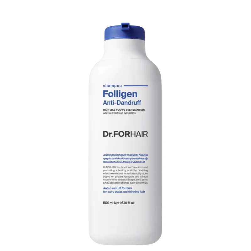 Dr.FORHAIR Folligen Anti-Dandruff Shampoo 300 мл — Шампунь від лупи для ослабленого волосся