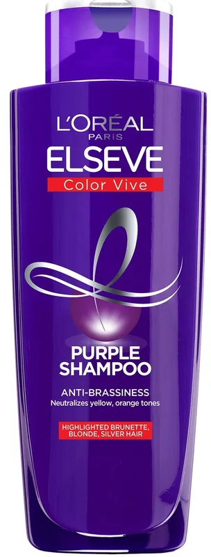 Тонуючий шампунь для волосся L'Oreal Paris Elseve Color-Vive Purple для освітленого та мелірованого волосся 1 шт