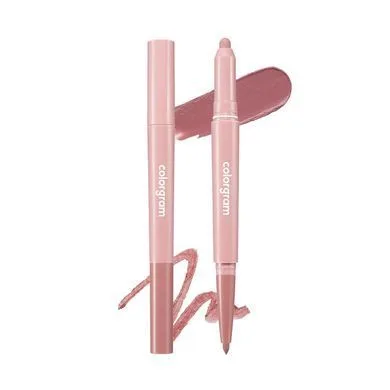 Colorgram All in One Over-Lip Maker – двосторонній олівець для губ 06 Rose Beige (термін придатності до 07.11.2026)