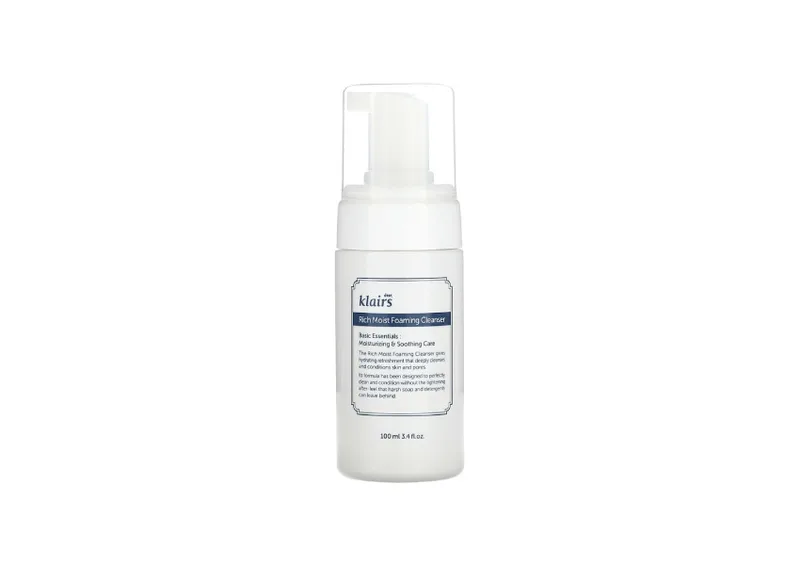Пінка для вмивання DEAR, KLAIRS Rich Moist Foaming Cleanser 100 мл