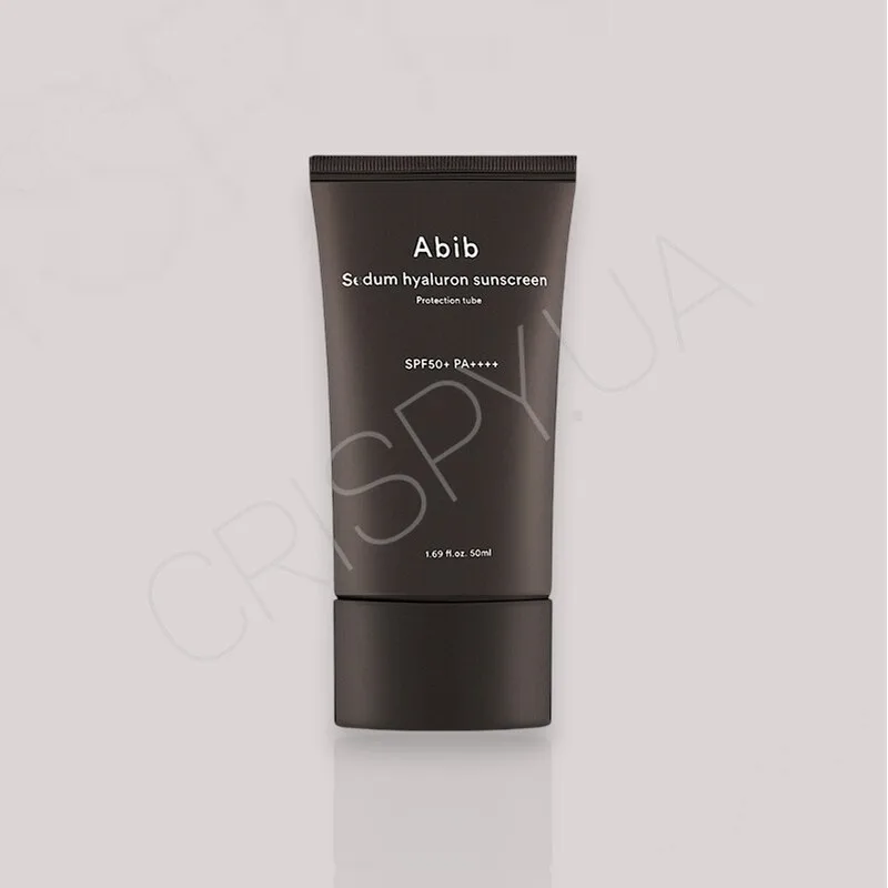 Зволожувальний сонцезахисний крем для обличчя Abib Sedum Hyaluron Sunscreen Protection Tube SPF50+ PA ++++ - 50 мл