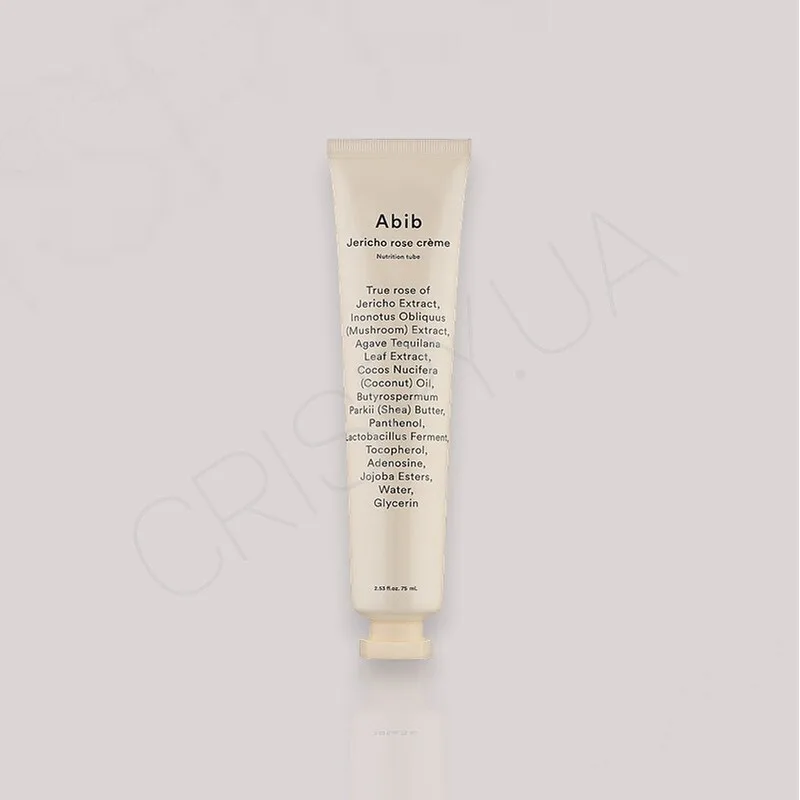 Abib Jericho Rose Crème Nutrition Tube – живильний крем для сухої шкіри з ієрихонською трояндою 75 мл