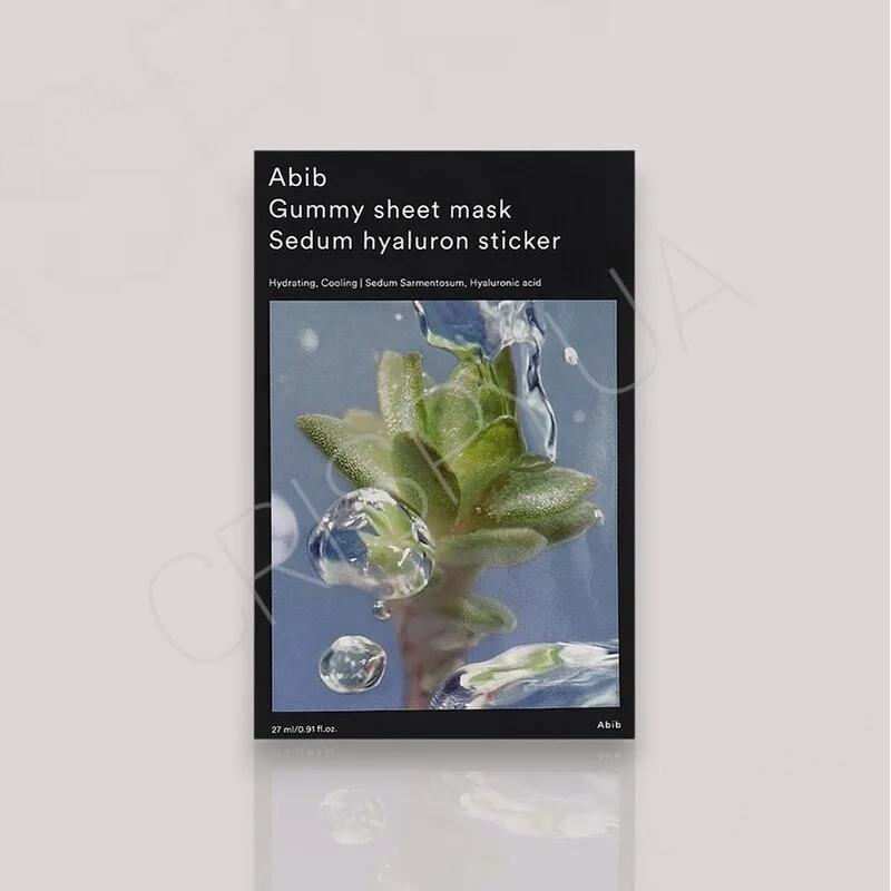Abib Gummy Sheet Mask Sedum Hyaluron Sticker – зволожуюча маска для обличчя 1 шт.