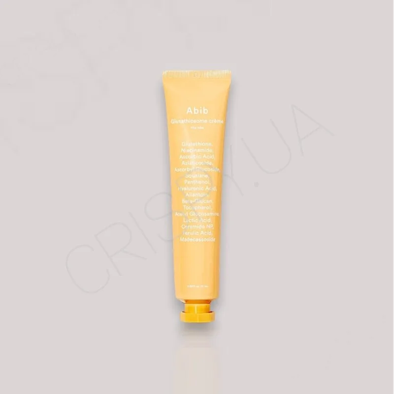 Освітлювальний крем із глутатионом і екзосомами Abib Glutathiosome Cream Vita Tube - 75 мл