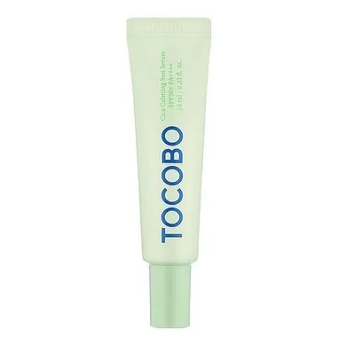 Заспокійлива сонцезахисна сироватка для чутливої ​​шкіри - TOCOBO Cica Calming Sun Serum SPF50+ PA++++, 10 мл