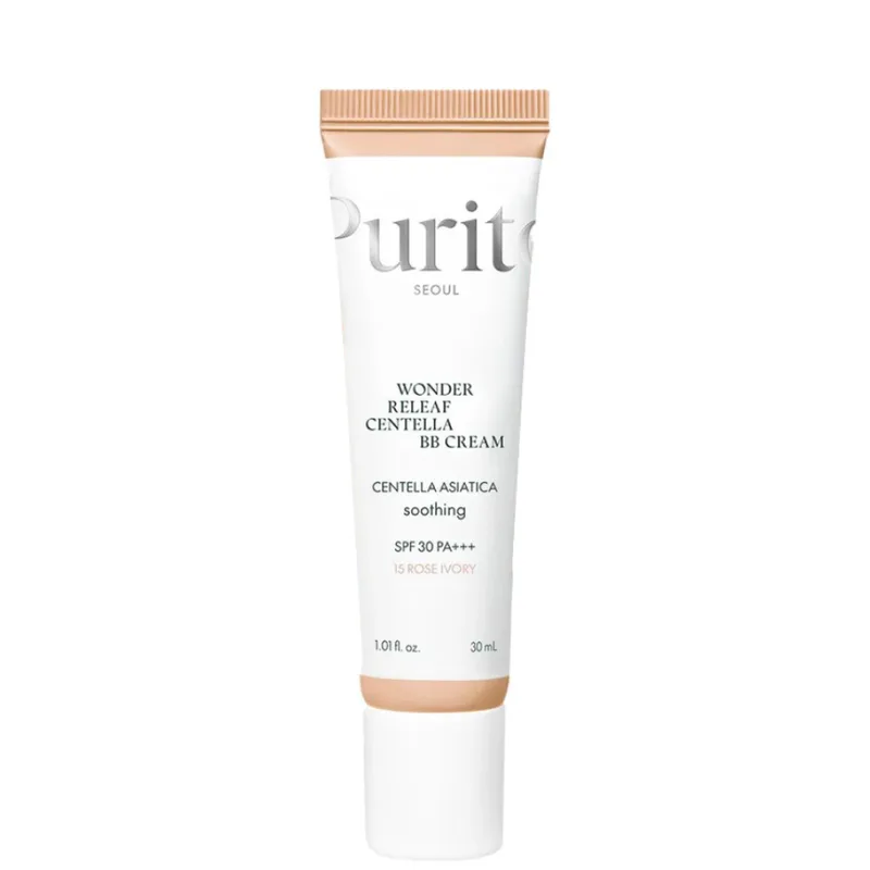 Purito Seoul Wonder Releaf Centella BB Cream #15 Rose Ivory 30 мл — BB-крем у відтінку слонової кістки (рожевий підтон) #15