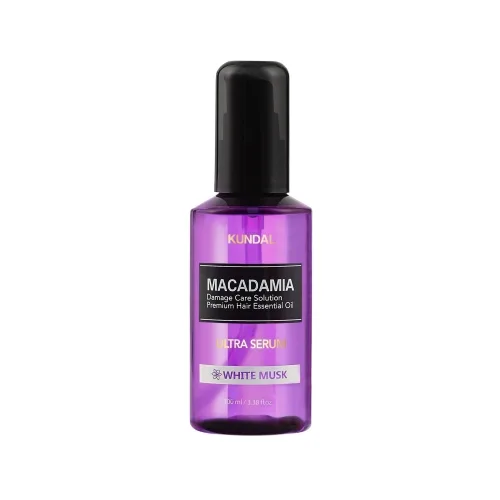 Сироватка для волосся з ароматом білого мускусу 100 мл KUNDAL macadamia ultra hair serum white musk