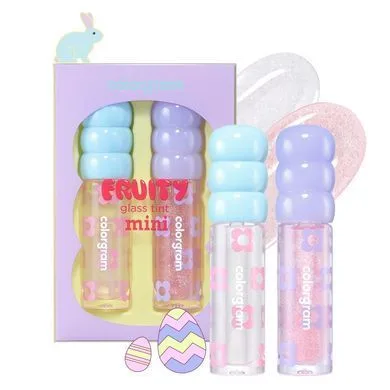 Colorgram Fruity Glass Tint Mini Duo Set – набір міні тінтів/блисків 01 Double Gloss