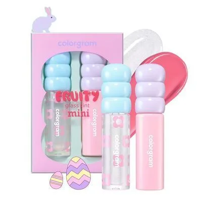 Colorgram Fruity Glass Tint Mini Duo Set – набір міні тінтів/блисків 03 Cool Best Set (УЦІНКА: термін придатності до 02.01.2026)