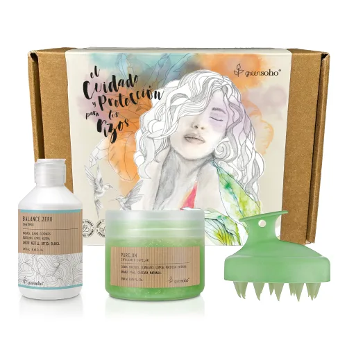 Очищувальний набір для волосся GreenSoho balance.zero ritual kit