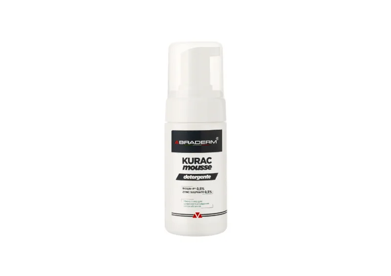 Пінка для вмивання BRADERM Kurac Cleansing Mousse 100 мл
