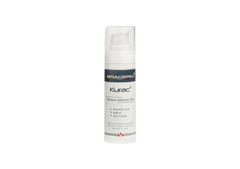 Активний протизапальний крем BRADERM Kurac Cream 30 мл