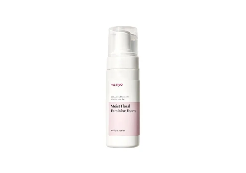 Зволожувальна пінка для інтимної гігієни MANYO FACTORY Moist Floral Feminine Foam 150 мл