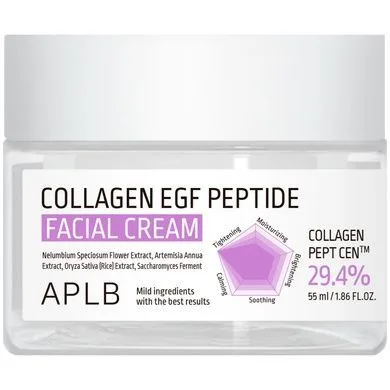 APLB Collagen EGF Peptide Facial Cream – зволожувальний крем з колагеном та пептидами 55 мл
