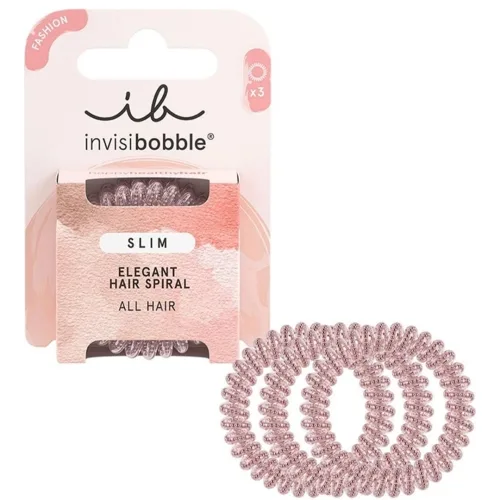 Резинка-браслет для волосся Рожевий монокль Invisibobble slim pink monocle