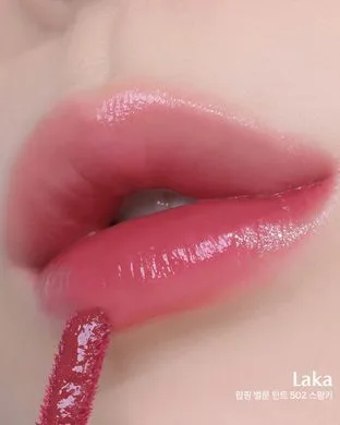 LAKA Popping Balloon Tint – сяючий тінт для об'єму губ 502 Spunky