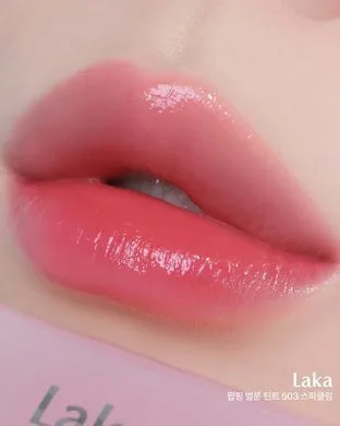LAKA Popping Balloon Tint – сяючий тінт для об'єму губ 503 Sparkling