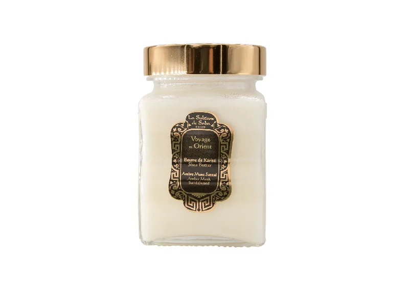 Баттер для тіла з ароматом амбри, мускусу і сантала LA SULTANE DE SABA Shea Butter Amber Musk Sandalwood 300 мл