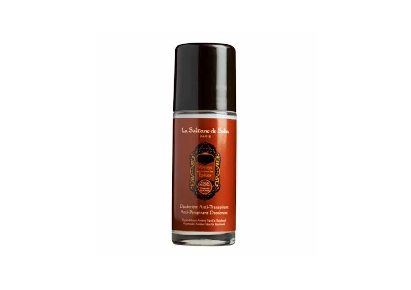 Дезодорант-антиперспірант з ароматом амбри, ванілі та пачулі LA SULTANE DE SABA Anti-Perspirant Deodorant Ayurvedique 50 мл