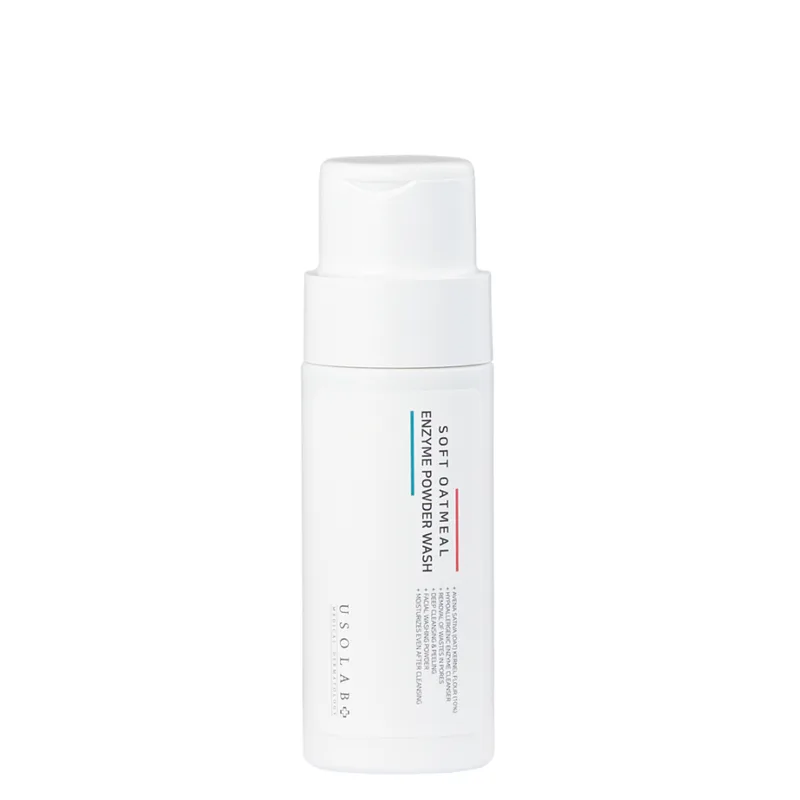 Usolab Soft Oatmeal Enzyme Powder Wash 50 г — М’яка ензимна пудра