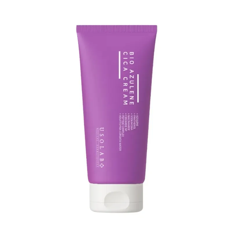 Usolab Bio Azulene Cica Cream 70 мл — Заспокійливий та відновлюючий ламелярний крем