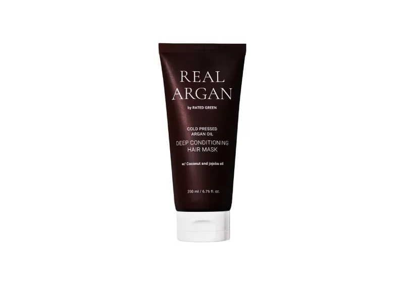 Глибоко кондиціонуюча маска з аргановою олією RATED GREEN Real Argan Deep Conditioning Hair Mask 200 мл