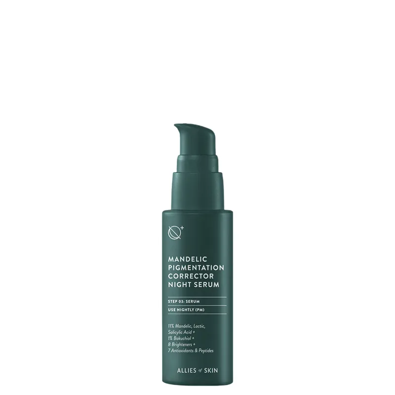Allies Of Skin Mandelic Pigmentation Corrector Night Serum 30 мл — Нічна сироватка для обличчя проти пігментації, постакне та тьмяності