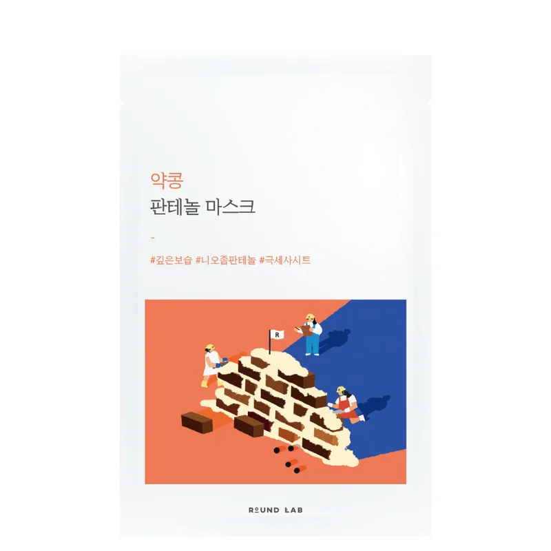 Round Lab Soybean Panthenol Mask — Бар’єрна тканинна маска