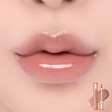 rom&nd Glasting Color Gloss – блиск для губ 02 Nutty Vague