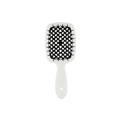Щітка для волосся біло-чорна Janeke janeke superbrush small