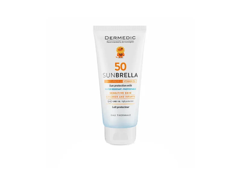 Сонцезахисне молочко для дітей DERMEDIC Sunbrella Baby Sun Protection Milk SPF 50 100 мл